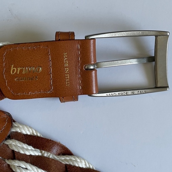Bruno Cannes Braided Leather Belt - Picture 5 of 7